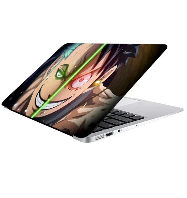 zoro x luffy laptop skin