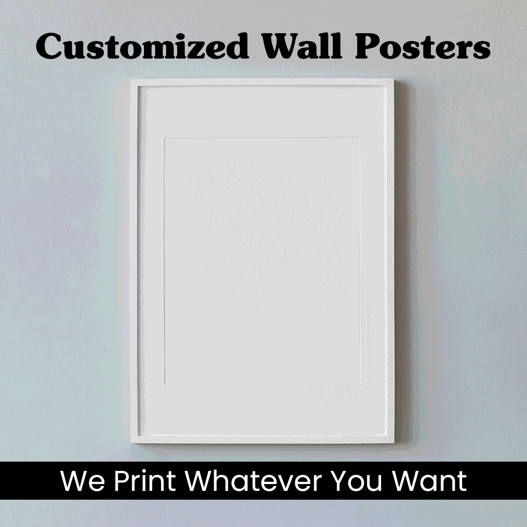 Customized Wall Posters Anime