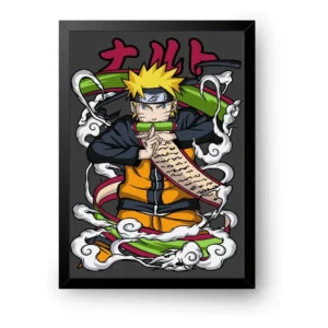 Naruto Uzumaki Scroll Poster