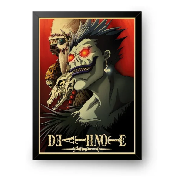 Shinigami Death Note cover Poster